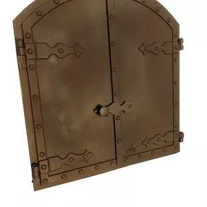Чугунные дверцы для коптильни VK37