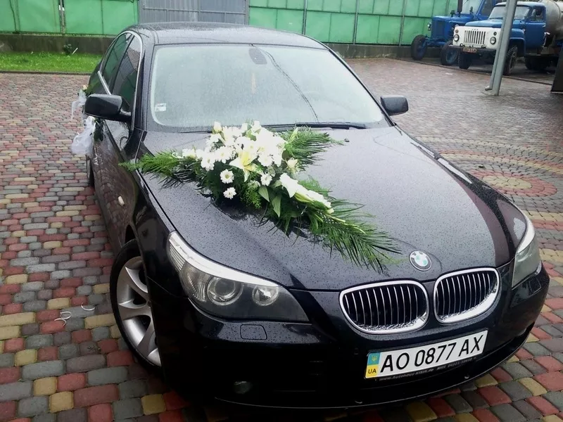 Прокат авто для весілля Ужгород,  оренда весільного авто BMW закарпаття 2