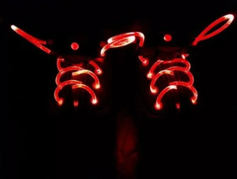 Светящиеся шнурки | светодиодные шнурки | LED шнурки 4