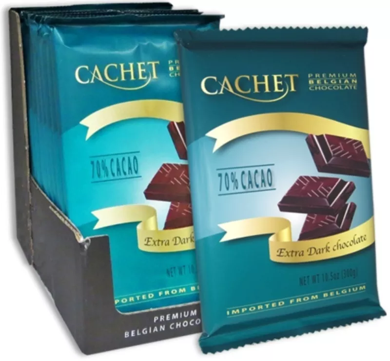 Бельгийский шоколад Cachet (кашет) 300g 3